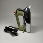 Vintage Ge Spray Steam Dry Iron H5f95av Avocado Green 1970s Usa Made