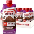 High Protein Shake 30g  Chocolate Flavor  12 Pack - Low Sugar  Meal Replacement