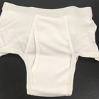 Wearever Men s Washable Incontinence Briefs Leak Control Underwear White  Sm-3x