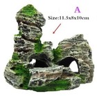 Aquarium Decorations Fish Tank Ornament Rockery Hiding Cave Landscape Underwater