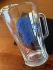 Vintage Pabst Blue Ribbon Pitcher With 2 Glasses
