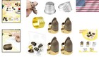 Complete 7-piece Sewing Thimble Set With Transparent Storage Box - Perfect Gift