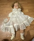 Antique Horsman Composition   Cloth Doll 22  Eyes Open And Close 1940 s  Crier