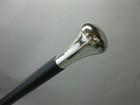 Antique Style Silver Brass Vintage Designer Handle Walking Wooden Stick Cane New