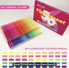 50 Brutfuner Fluorescent Colored Pencils New Shipping Included