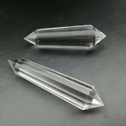 12-facet Clear Crystal Wands Vogel Crystals 12 Sided 7cm 