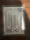 President George W  Bush Signed Autograph Baseball Card