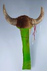 Antique Native American Southern Plains Indian  Buffalo Headdress 