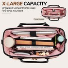 Derxizi Large Bible Bag With Bible Cover  Quilted Bible Church Tote Bag With    