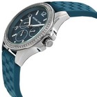 Michael Kors Mini Pilot Quartz Crystal Blue Dial Ladies Watch Mko1004