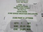 John Deere Lp79908 Tractor Weather Enclosure X300 Series New In Box  Ships Free 