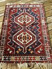      Amazing Antique  1900-1910   Estate   Rug With  Great Colors  Full Pile 