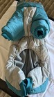 Fullbody Dog Coat Warm Fleece Dog Jacket  Windproof Winter Coat  With Harness Xl