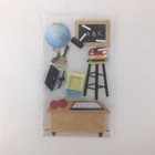 School Themed Scrapbooking Stickers Embellishments Lot Of 3