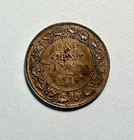 1918 Canadian Large One Cent Coin Featuring George V