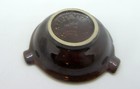 Western Germany  Vibrant Colors 4  Brown Round Ceramic Ashtray  401