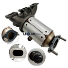 Bt4z-5g232-c Bt4z-5e212-c Catalytic Converter Set Fit For Ford Edge 3 5l 3 7l