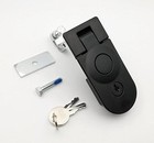 Rv Compartment Lock Trigger Latch Baggage Door Latch  With Key  Flat Bracket 