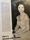 James Arness  Gunsmoke  Shirley Temple  Double Full Page Vintage Pinup