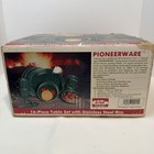 Gsi Outdoors Pioneerware Camping 8 Plates 8 Bowls 4 Cups  Porcelained Enamelware