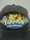 Grail Vintage Pokemon Nintendo Hat Pikachu Charmander Squirtle Bulbasaur Rare