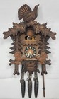 Beautiful Hand Carved Oak Cuckoo Clock German Black Forest Swiss Movement 8-day