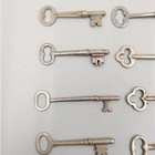 Lot Of 12 Antique   Vintage Skeleton Keys Lot 4