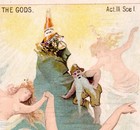 Mermaids 1800 s Beer Trade Card Anheuser Busch Brewing Wagner Dusk Of Gods Gnome
