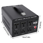5000w Watt Power Voltage Transformer Step Up down 110-120v To 220-240v Converter