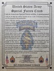 Mc-nice  Special Forces Coin   Personalized Special Forces Creed