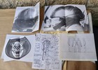 Vintage Airwolf Air Wolf Tv Show Photograph   Helmet Replica Mold Philip Broad