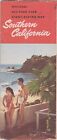1957 Southern California Sightseeing Map Brochure