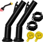 Gas Can Spout Replacement For Old Style Blitz Containers-2 Nozzles  Caps   Rings