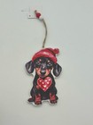 Dachshund Dog Christmas Ornaments