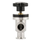 Kf25 304 Stainless Steel High Vacuum Manual Right Angle Bellow Isolation Valve
