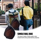 Single Ball Bag With Hook Net Bag Drawstring Bag Forbasketball Sport 1x     us