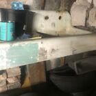 Antique 1900s Hot And Cold Faucet Cast Iron White Basement Sink