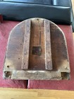Vtg Koken Paidar Barber Chair Parts Front Cushion Seat Padded Holder Base Wood