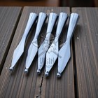 Medieval Iron Polish Spearhead Hand Forged Replica  set Of 5 