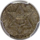 1867 3cs Silver Three Cent Proof Pcgs Pr-64 Cac