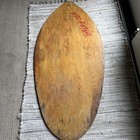 Vintage 1980 s Victoria Skimboards Vic Skim Wood Skim Board 45  X 21 