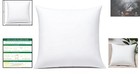 Hypoallergenic 20x20 Luxury Throw Pillow Insert - Soft   Elegant Cushion