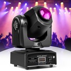 2pcs 60w Mini Led Dmx Gobo Moving  Spot Light For Club Dj Stage Lighting Party