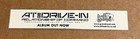 At The Drive-in - Relationship Of Command Rare Promo Sticker  blue 