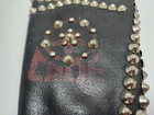 Vintage Motley Crue Leather Studded Wristband Metal Studs Cuff Rare Arm Shout At