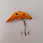 Vintage 1950 s Wooden Fishing Lure Rare Made In Usa Nos