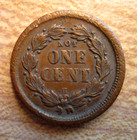 1863  C  Doscher Civil War Store Card - Token    not One Cent   Au  