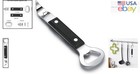 Travel-friendly Manual Can Opener With Comfortable Grip And Compact Size