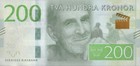 Sweden 200 Kronor P-72 2015 Unc