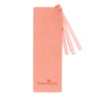 Pink Faux Leather Scripture Bookmark W ribbon  He Works All Things - Rom  8 28